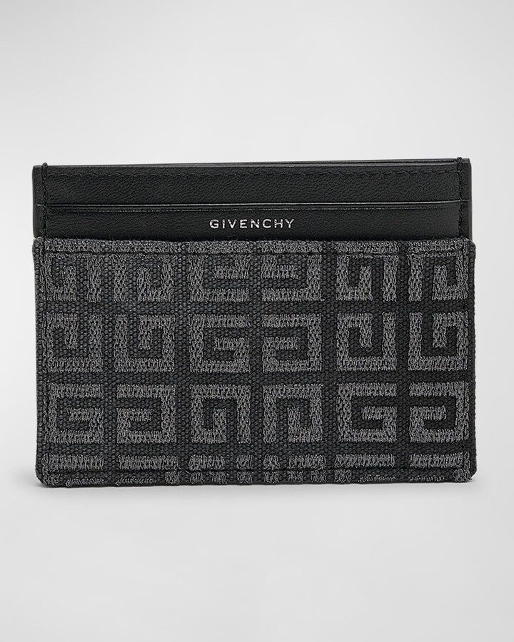 Givenchy Giv Cut 4G Leather Zip Card Holder - ShopStyle