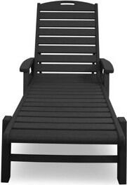Trex Outdoor POLYWOOD Yacht Club Chaise with Arms - Stackable