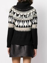 Thumbnail for your product : Twin-Set Fairisle Knit Sweater