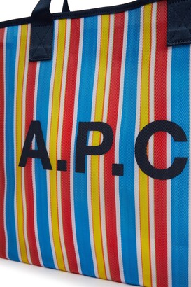 Johanna Striped Tote Bag in Multicoloured - A P C