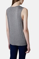 Thumbnail for your product : Topshop Embellished Neck Jersey Tank