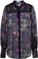 Thumbnail for your product : Equipment Floral-print Silk-organza Shirt