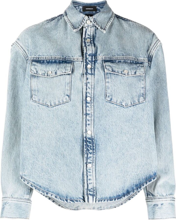 Wardrobe NYC Denim Jacket ShopStyle