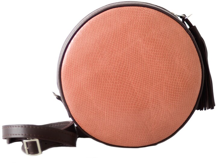 coral crossbody purse