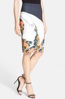 Thumbnail for your product : Clover Canyon 'Lady Wilde' Trompe l’Oeil Tube Skirt