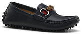 Thumbnail for your product : Gucci Kid's Leather Driver Loafers