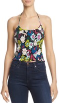 Thumbnail for your product : GUESS Poppy Smocked Floral Print Halter Top