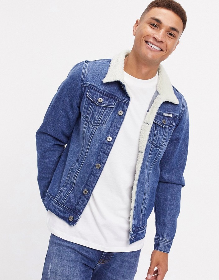 dark wash denim jacket