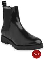 Thumbnail for your product : Whistles Leather Arno Rubber Sole Chelsea Boots - Black