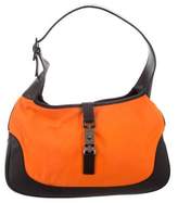 Thumbnail for your product : Gucci Leather-Trimmed Jackie Hobo Neon Leather-Trimmed Jackie Hobo