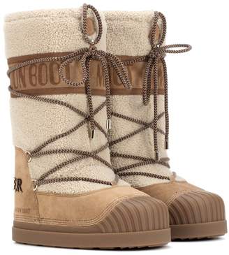 Moncler x Moon Boot ankle boots - ShopStyle