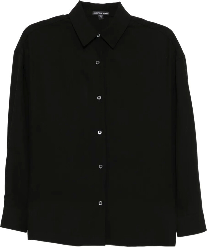 James Perse Button-Up Blouse
