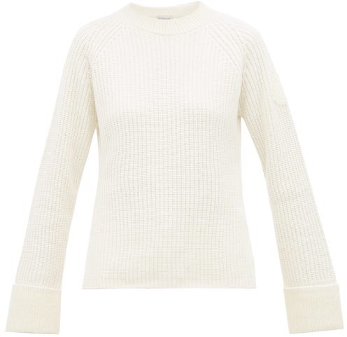 white moncler sweater