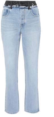 Alexander Wang Contrast waist jeans