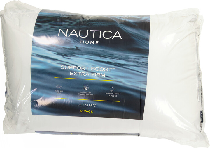 Nautica 2pk Support Boost Extra Firm Pillows - ShopStyle