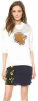 Thumbnail for your product : 3.1 Phillip Lim Mesh Yoke Poodle Pullover