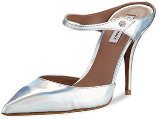 Tabitha Simmons Allie Holographic Slide Mules