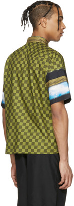 Givenchy Multicolor Check and Waves Shirt