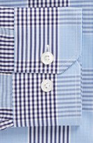 Thumbnail for your product : John W. Nordstrom Signature Signature Trim Fit Plaid Dress Shirt