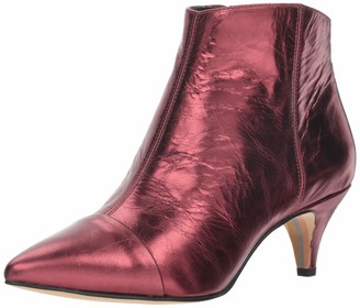 sam edelman red ankle boots
