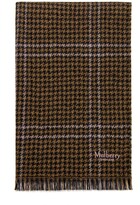 Thumbnail for your product : Mulberry Reversible TriColour Check Scarf Ebony Lambswool