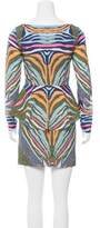 Thumbnail for your product : Mara Hoffman Abstract Peplum Dress w/ Tags
