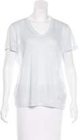 Thumbnail for your product : Burberry Semi-Sheer Jersey Top
