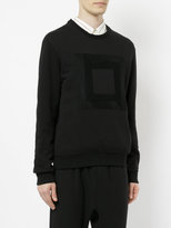Thumbnail for your product : Wooyoungmi embroidered square jumper