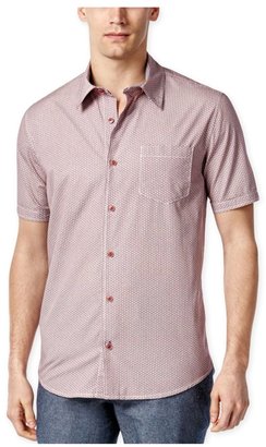 Ryan Seacrest Distinction Mens Rio Collection Campshirt Button Up Shirt L