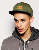 Thumbnail for your product : ASOS Snap Back Cap with Contrast Peak and Badge