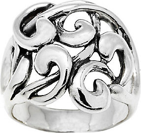 Hagit Sterling Silver Openwork Ribbon Ring