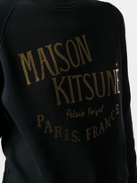 Thumbnail for your product : MAISON KITSUNÉ Logo Print Sweatshirt