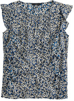 Thumbnail for your product : J.Crew Cascade blouse in blue floral
