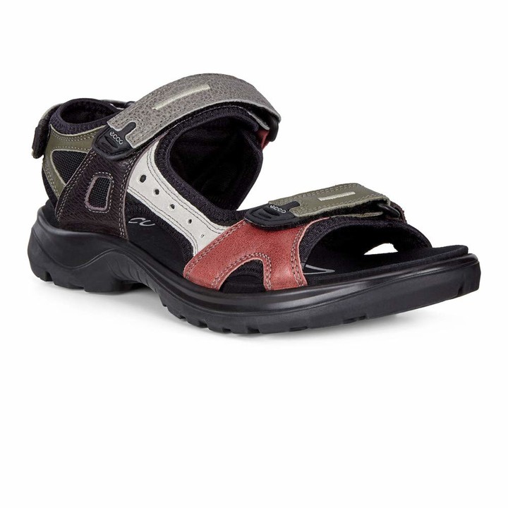 rubber flat sandals