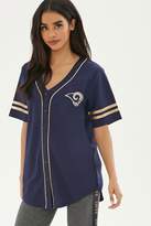 Thumbnail for your product : Forever 21 NFL Rams Baseball Jersey