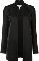 Thumbnail for your product : Loewe peaked lapel jacket - women - Polyester/Triacetate - 42