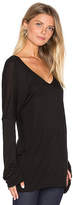 Thumbnail for your product : Michael Lauren Booker Bell Sleeve V Neck Top