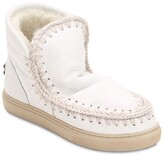 Thumbnail for your product : Mou 20mm Eskimo Sneaker Cracked Leather Boot