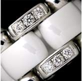 Thumbnail for your product : Chanel Ultra 18K White Gold and Ceramic with Diamond Necklace