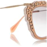 Thumbnail for your product : Miu Miu Pink cat eye MU 04QS sunglasses