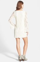 Thumbnail for your product : Socialite Lace Shift Tunic Dress (Juniors)