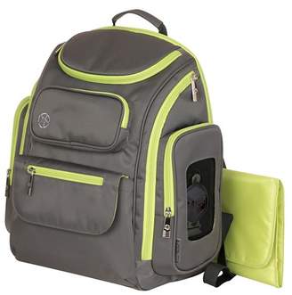 Jeep Organizer Easy Access Back Pack Diaper Bag - Gray/Green