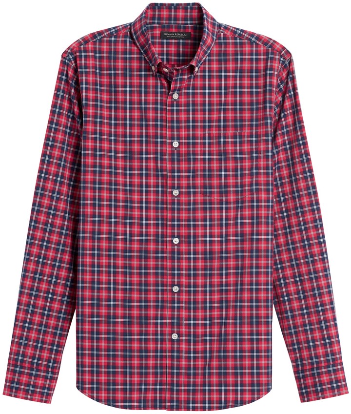 untucked slim fit shirts