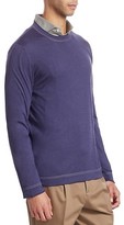 Thumbnail for your product : Brunello Cucinelli Cotton Crewneck Pullover