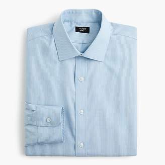 J.Crew Ludlow Slim-fit stretch two-ply easy-care cotton dress shirt in stripe