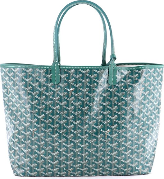 Pre-Owned Goyard Pm Saint Louis Tote Coated Canvas