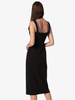 Thumbnail for your product : Thierry Mugler Double-Neckline Fitted Dress