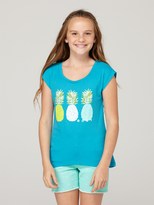 Thumbnail for your product : Roxy Girls 7-14 On The Field Scoop Tee