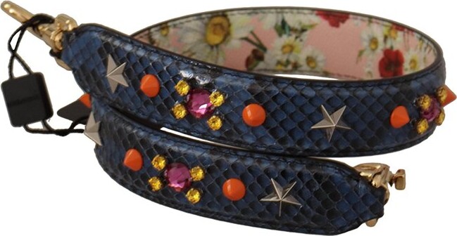 Dolce & Gabbana Leather Bag Strap