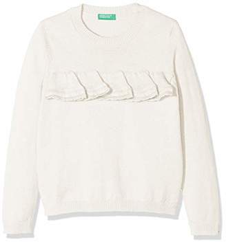 Benetton Girl's Sweater L/S Jumper,(Manufacturer size: XL)